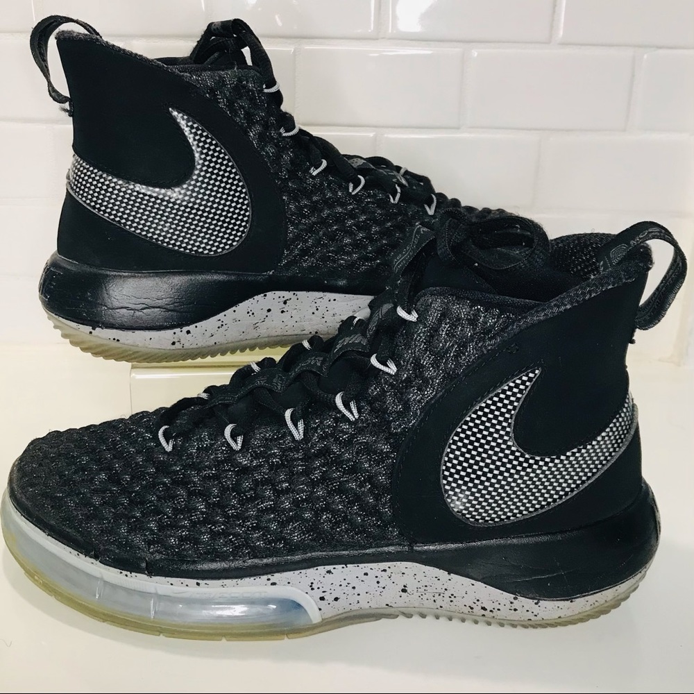Nike Air Alphadunk Carbon Fiber Black Lace Up basketball shoes Men’s Size 7